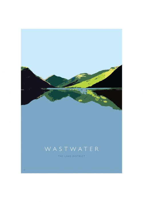 A3 limited edition print of Wastwater in the Lake District