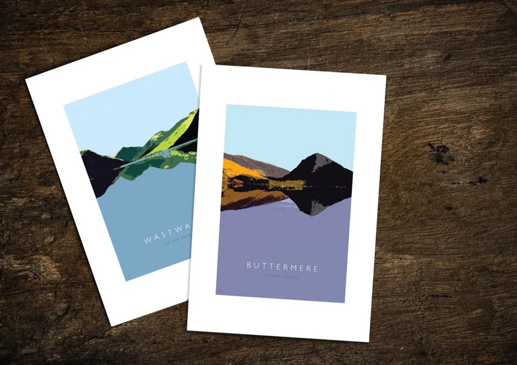 A3 Prints of Buttermere and Wastwater