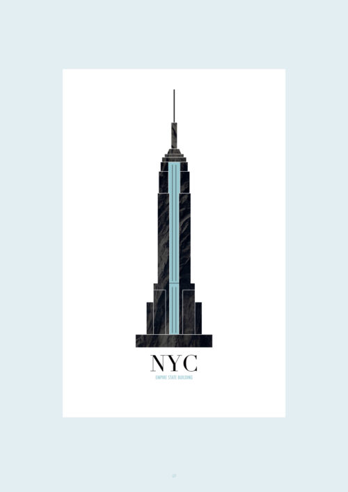 Print of Empire State New York