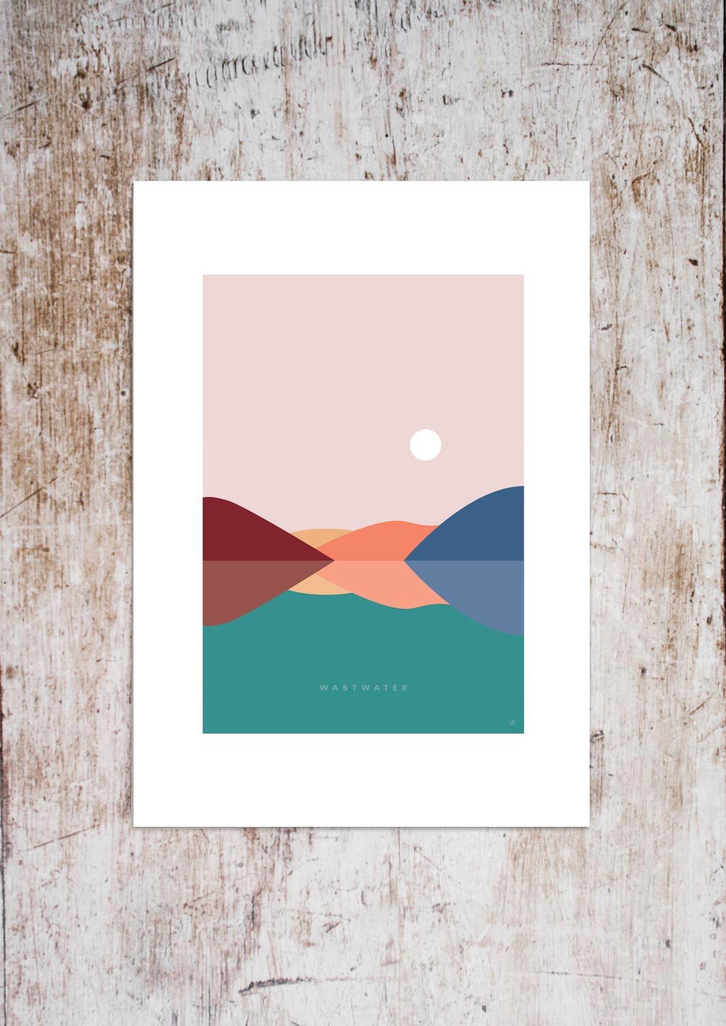 A3 print of wastwater